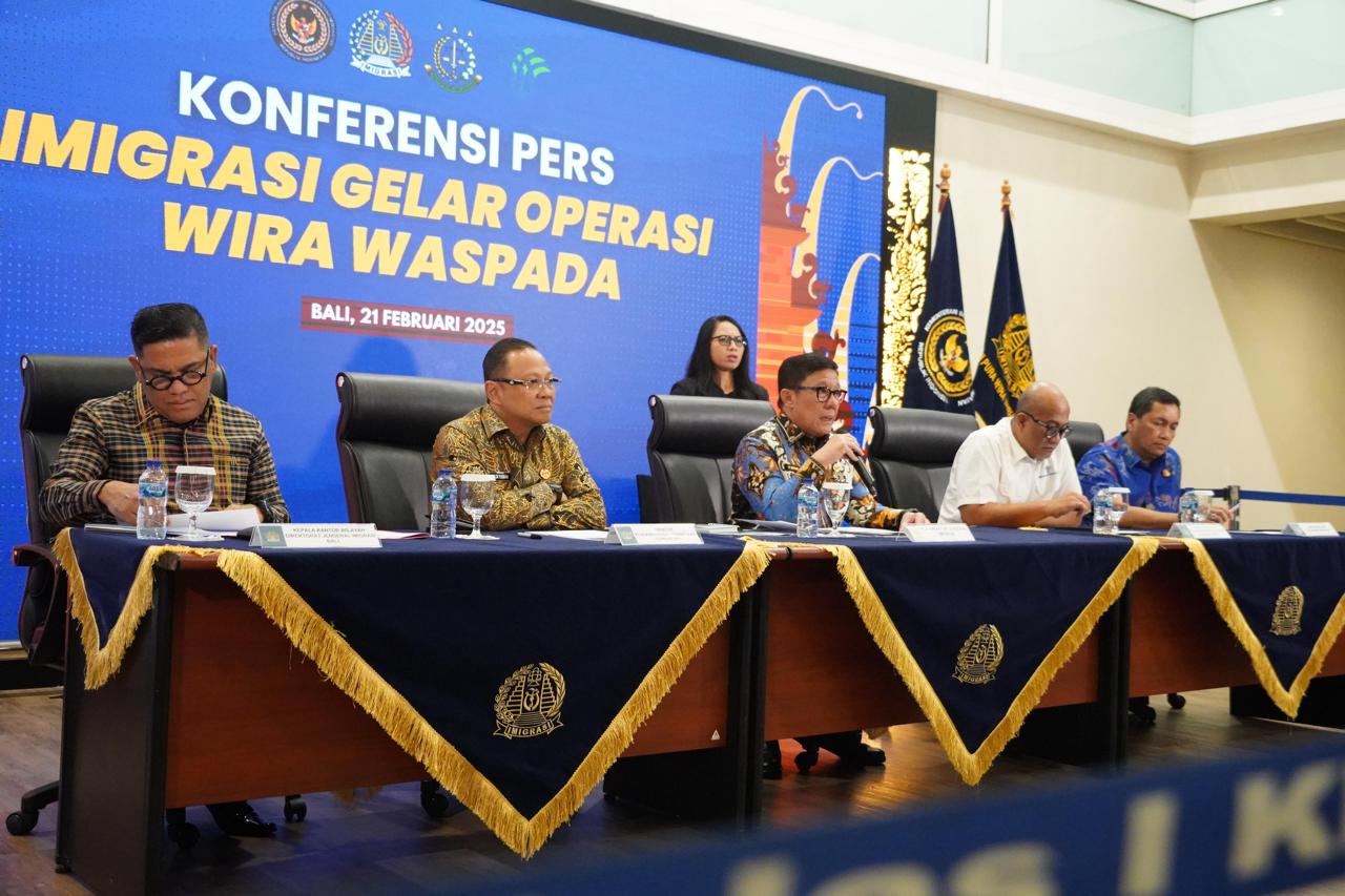 Ratusan WNA Bermasalah di Bali dan Maluku Utara Diamankan Imigrasi